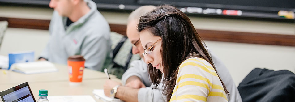 Students taking neuroscience students